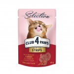 Club 4 Paws Premium Selection kalkunikonserv kreemjas porgandisupis t&auml;iskasvanud kassidele, 80 g