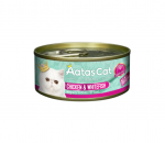 Aatas Cat Creamy Chicken & White Fish konserv kassidele, 80 g