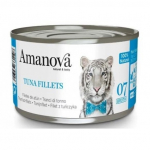 Amanova Broth kassikonserv tuunikalat&uuml;kid puljongis, 70 g