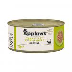 Applaws Cat Tuna Fillet with Seaweed tuunikala ja merevetikatega konservid kassidele, 70 g