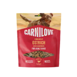 Carnilove Crunchy maiused strutsilihaga ja murakatega koertele, 200 g