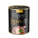 Piper konserveeritud kanas&uuml;damed ja spinat koertele, 800 g