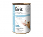 Brit Veterinary Diets Obesity konserv koertele lambaliha ja hernestega, 400 g