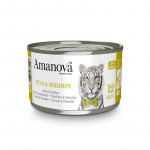Amanova Broth kassikonserv tuunikala ja krevetid puljongis, 70 g