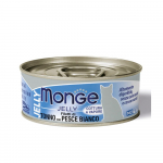 MONGE Jelly Cat kassikonserv tuunikala & valge kala, 80 g