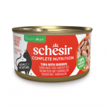 Schesir Complete Nutrition konservid tuunikala ja krevetidega kastmes kassidele, 85 g