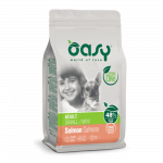Oasy Adult Mini Salmon kuivtoit l&otilde;hega koertele, 2,5 kg