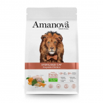 Amanova kuivtoit steriliseeritud kassile kanaga, 300 g