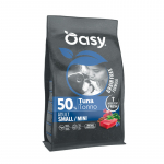 Oasy Grain Free Adult Small/Mini kuivtoit tuunihalaga v&auml;ikest t&otilde;ugu koertele, 10 kg