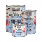 Mac's Cat Kitten konservid vasika- ja linnuliha s&uuml;dametega kassipoegadele, 400 g