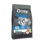 Oasy Grain Free Adult Sterilized kuivtoit kalaga steriliseeritud kassidele, 6 kg