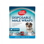 Simple Solution &uuml;hekordsed m&auml;hkmed isasele koerale M suurus 12tk