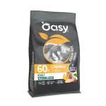 Oasy Grain Free Adult Sterilized kuivtoit kanaga steriliseeritud kassidele, 6 kg
