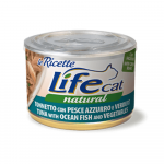Life Cat LeRicette konserv kassile tuunikala ja ookeanikalaga, 150 g