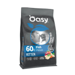 Oasy Grain Free Kitten Fish kuivtoit kalaga kassipoegadele, 1,5 kg