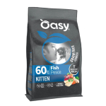 Oasy Grain Free Kitten teraviljavaba kuivtoit kalaga kassipoegadele, 6 kg