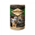 Carnilove Wild Meat Duck & Pheasant konserv koertele pardi- ja faasanilihaga, 400 g