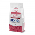Monge Adult Sterilized Monoprotein kuivtoit veiselihaga kassidele, 1,5 kg