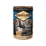 Carnilove Wild Meat Salmon & Turkey konserv koertele l&otilde;he ja kalkuniga, 400 g