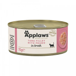 Applaws Cat Tuna Fillet with Prawn tuunikala ja krevettidega konservid kassidele, 156 g