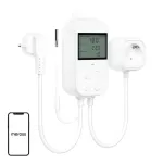 Lizdinis termostatinis temperatūros valdiklis Meross MTS960HK (HomeKit)