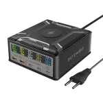 BliTZWOlF BW-S28 260W, 2xUSB-A, 3xUSB-C, 15W juhtmevaba laadija (must)