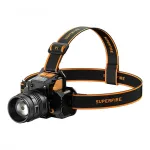 Pealamp Superfire HL58, 350 lm, USB, 3 režiimi, 200 m