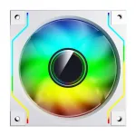 darkFlash DM20 arvutiventilaator (valge)