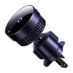Automobilinis laikiklis Baseus MagPro su 15W Qi2.0 indukciniu įkrovikliu (juodas)