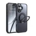 Mcdodo PC-4930 MagSafe &uuml;mbris iPhone 16 jaoks, koos statiiviga (must)