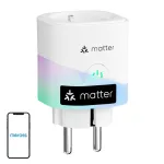 Meross MSS315CFH-EU nutipistik koos energiakulum&otilde;&otilde;dikuga (Matter)