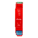 Shelly Pro 1PM DIN bėgelio jungiklis su galios matavimu, 1 kanalas, WiFi/LAN