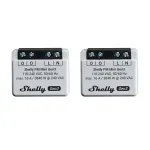 Shelly PM Mini Gen3 valdiklių rinkinys (2 vnt.), WiFi/Bluetooth
