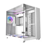 darkFlash TH285 arvutikorpus (valge) + 4 ventilaatorit
