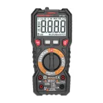 Digitaalne multimeeter taskulambiga Habotest HT118C, True RMS, NCV, patareide kontrollimine