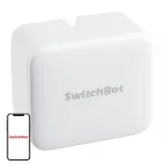 Juhtmevaba kaugjuhitav l&uuml;liti SwitchBot-S1 (valge)