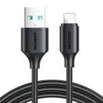 Cable to USB-A / Lightning / 2.4A / 0.25m Joyroom S-UL012A9 (black)