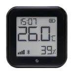 Shelly H&T Gen3 temperatūros ir drėgmės jutiklis, WiFi (juodas)