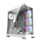 darkFlash DS900 arvutikorpus (valge) + 7 ARGB ventilaatorit