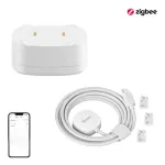 Vandens nuotėkio/užliejimo jutiklių rinkinys ZigBee Sonoff SNZB-05P + laidas WLDC200