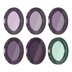 6 filtrite komplekt Freewell DJI Action 4 jaoks