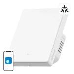 Matter Sonoff M5-1C-80W WiFi nutikas seinal&uuml;liti (1 kanaliga, raamile)