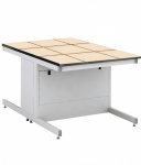Kahepoolne laborilaud SO-K