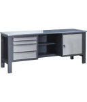 Suure koormusega metallist t&ouml;&ouml;laud VT-210 2S2M/2Ss/D Oup