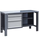 Suure koormusega metallist t&ouml;&ouml;laud VT-150 SML/W2Ss / Oup