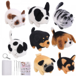 DIY Felting Kit - Brown and White Kitten