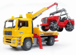 Bruder - MAN TGA Breakdown truck with cross country vehicle
