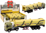 Truck With Trailer TIR Transport Vehicle 1:24 Sounds Lights Brown