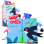 Soft Sensory Book Birds Rustling Squeaker Colorful