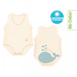 Growing body Bio Cotton Summer 0-36m whale
